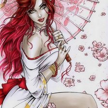 Схема вышивки «Очарование востока»