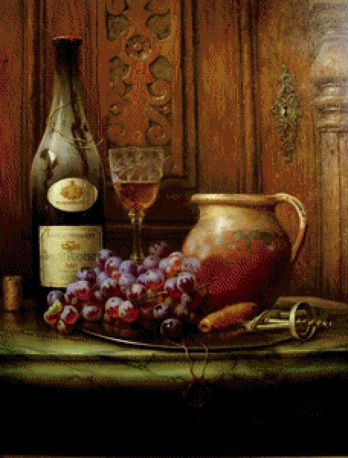 Натюрморт для кухни - натюрморт - предпросмотр