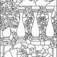 Схема вышивки «лотосы2»