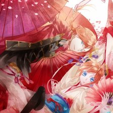 Схема вышивки «Камуи и Кагура»