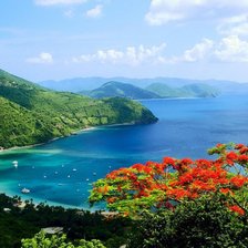 Схема вышивки «море»