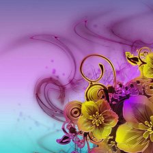 Схема вышивки «flores brillantina»