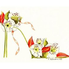 Схема вышивки «Туфелька5»