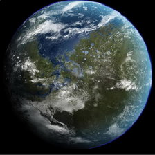 Схема вышивки «Космос. Марс»