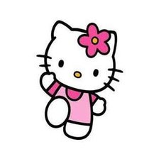 Схема вышивки «hello kitty»