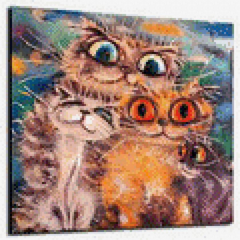 Коты-глазастики - предпросмотр