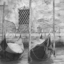 Схема вышивки «Винеция гондолы»