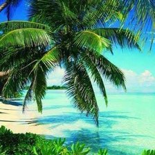 Схема вышивки «Море»