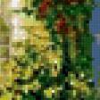 Предпросмотр схемы вышивки «красочный дворик» (№999660)