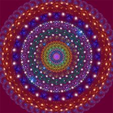 Схема вышивки «мандала 2»