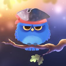 Схема вышивки «совенок»