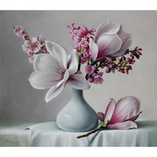 Схема вышивки «Magnolia(Pieter Wagemans)»