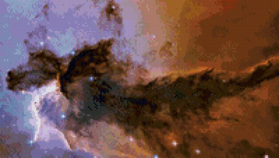 Космос. Туманность Орел. Столпы творения - туманность, столпы творения, орел, звезды, космос - предпросмотр