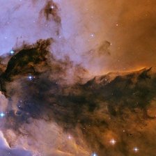 Схема вышивки «Космос. Туманность Орел. Столпы творения»