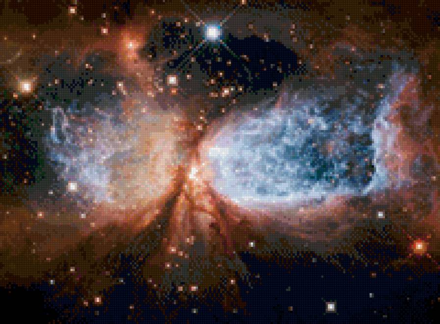 Космос. Туманность. Шарплесс 2-106 - шарплесс 2-106 звезды, космос, туманность - предпросмотр