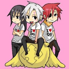 Схема вышивки «I Love D.Grai man»