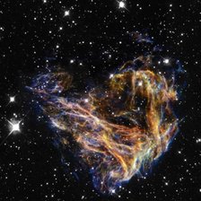 Схема вышивки «Космос. Взрыв Звезды»