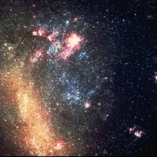 Схема вышивки «Космос. Туманность Большое Магелланово облако»