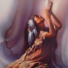 Схема вышивки «Голубь»