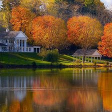 Схема вышивки «осень»