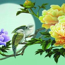 Схема вышивки «В лунном сияньи»