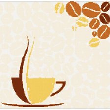 Схема вышивки «kofe»