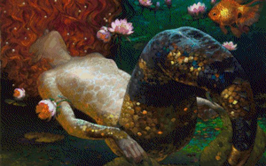 Русалка - русалка - предпросмотр