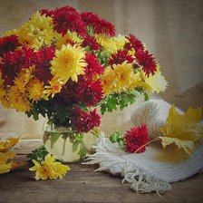 Схема вышивки «осенний натюрморт»