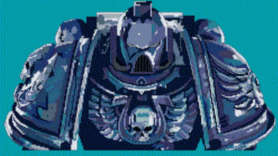 Warhammer 40000 - ультрамарин, спайсмарин, космос, жилиман - предпросмотр