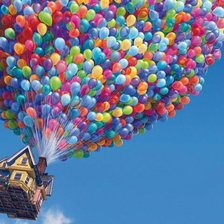 Схема вышивки «Вверх шары»