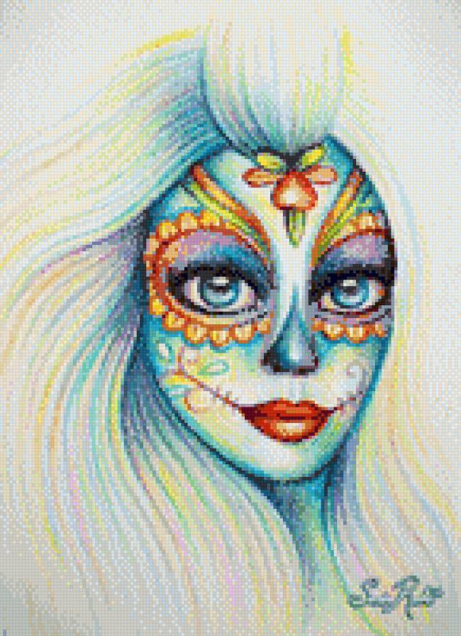 catrina - halloween - предпросмотр