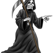 Схема вышивки «parca-muerte»