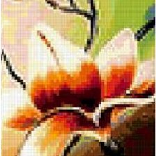 Схема вышивки «Магнолия часть2»
