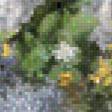 Предпросмотр схемы вышивки «Цветы, Ренуар» (№1005259)