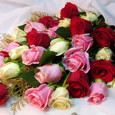 Схема вышивки «розы»