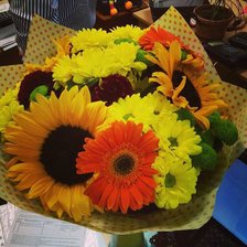 Схема вышивки «Букет 1»