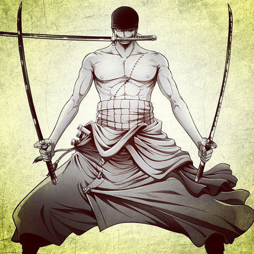 зоро 2 - ван пис, аниме - оригинал