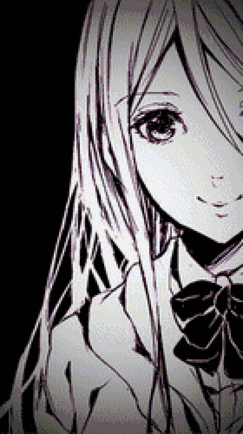 Момои Сацуки - кнб, баскетбол куроко, девушка, монохром, момои сацуки, аниме - предпросмотр