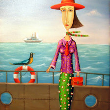 Схема вышивки «круиз»