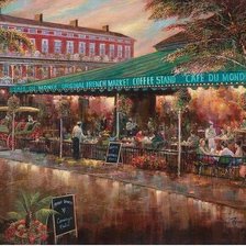 Схема вышивки «Уютная улочка»