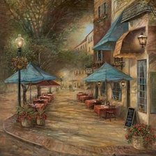 Схема вышивки «Уютная улочка2»