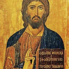 Схема вышивки «Икона Иисуса Христа»