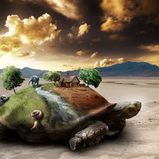 Схема вышивки «Черепаха»