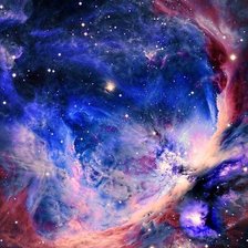 Схема вышивки «Космос. Туманность. Фантазия 5»