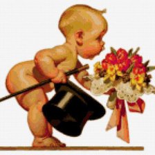 Схема вышивки «Джентельмен»