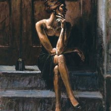 Схема вышивки «Ожидание»