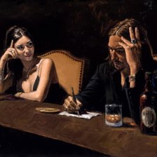 Схема вышивки «Наблюдающая»