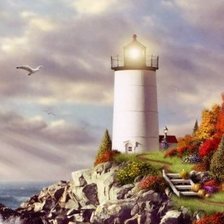 Схема вышивки «маяк»