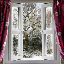 Схема вышивки «зима»