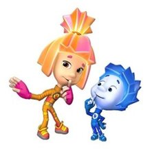 Схема вышивки «фиксики»